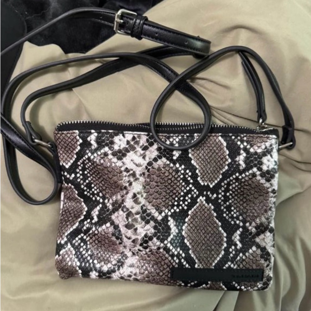 Small snake skin purse